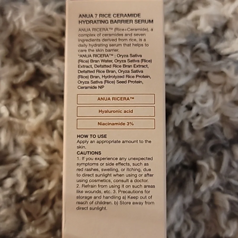 Anua rice 7 barrier serum - Picture 2 of 4